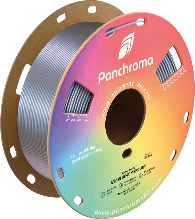 6938936715740 - POLYMAKER CA2018 - Filament Panchroma PLA Starlight Mercury 175 mm 1 kg 6938936715740 - POLYMAKER CA2018 - Filament Panchroma PLA Starlight Mercury 175 mm 1 kg