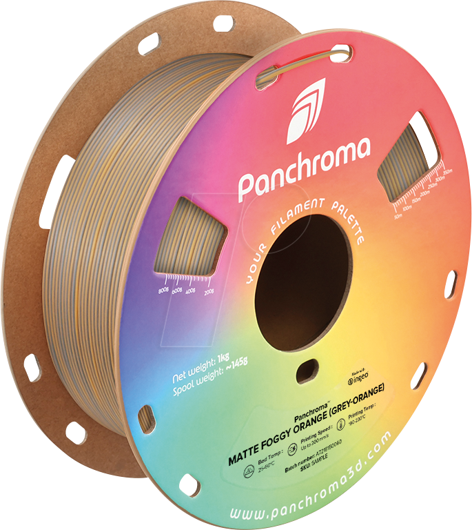 6938936715832 - POLYMAKER CA4045 - Filament Panchroma PLA Dual Matte Foggy Orange 175 mm 1 kg 6938936715832 - POLYMAKER CA4045 - Filament Panchroma PLA Dual Matte Foggy Orange 175 mm 1 kg