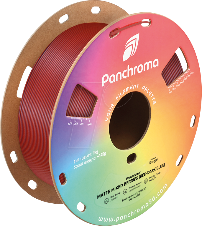 6938936715863 - POLYMAKER CA4048 - Filament Panchroma PLA Dual Matte Mixed Berries 175 mm 1 kg 6938936715863 - POLYMAKER CA4048 - Filament Panchroma PLA Dual Matte Mixed Berries 175 mm 1 kg