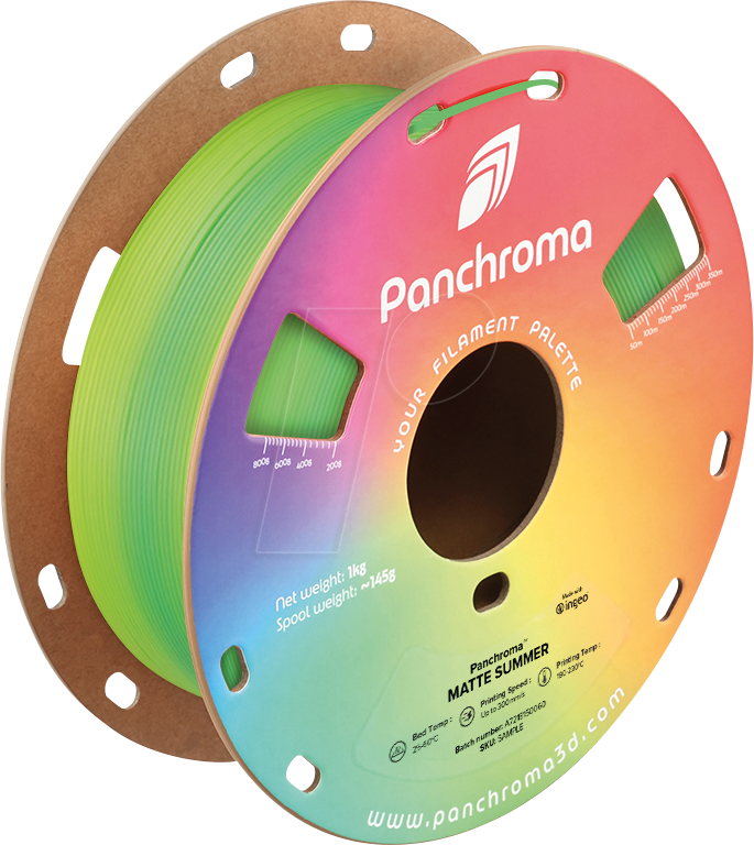 6938936716051 - POLYMAKER CA4057 - Filament Panchroma PLA Gradient Matte Summer 175 mm 1 kg 6938936716051 - POLYMAKER CA4057 - Filament Panchroma PLA Gradient Matte Summer 175 mm 1 kg