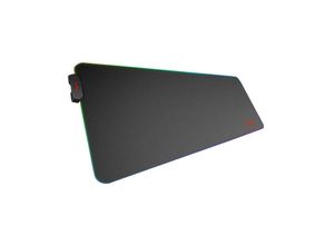 6939119027384 - Havit MP903 Gaming Mousepad RGB Gaming Matte 363x265mm groß Anti-Rutsch ergonomische Form Schwarz