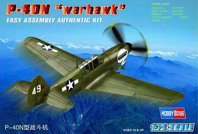 6939319202529 - Hobby Boss 380252 - 1 72 P-40N Kittyhawk