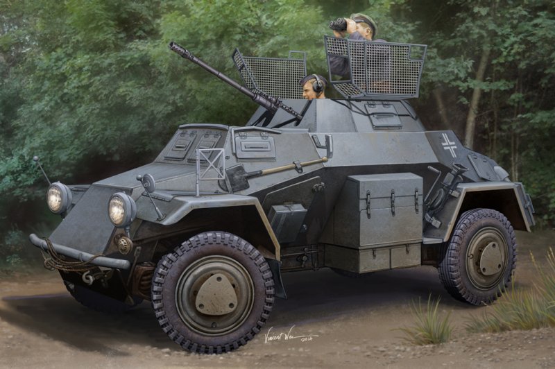 6939319238153 - Hobby Boss 383815 - 1 35 SdKfz 222 leichter Pa