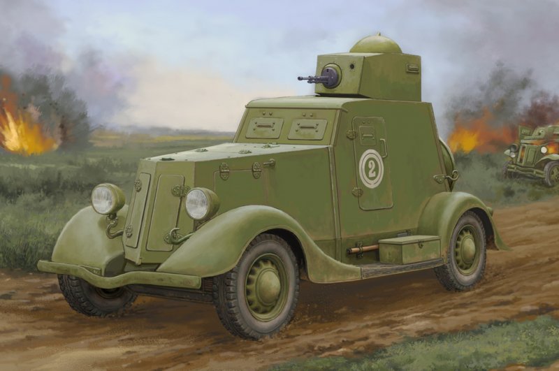 6939319238832 - Soviet BA-20 Armored Car Mod1939