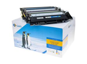 6939385942381 - Toner ersetzt Samsung CLT-P406C Kompatibel Kombi-Pack Schwarz Magenta Cyan Gelb 1500 Seiten 15007