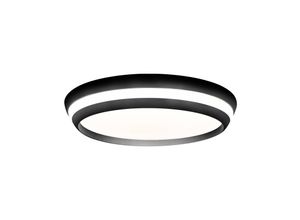 6939412000701 - LUTEC LED-Deckenlampe Cepa RGBW CCT schwarz Ø 45 cm