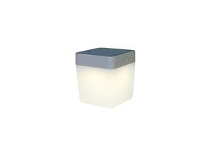 6939412082721 - LED SOLAR TILA TABLE CUBE MTOUCH-DIMMERKUSTO SILB-GRAU