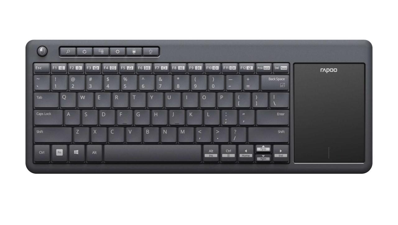 6940056169334 - K2600 Tastatur RF Wireless QWERTZ Deutsch Schwarz Grau 6940056