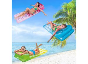 6941057408880 - 18 Loch Fashion Mats Luftmatratze 188 cm x 71cm 58890 (sortiert) - Intex