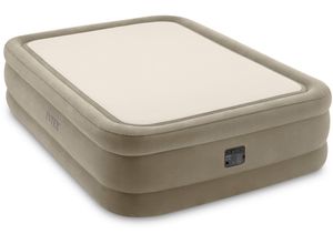 6941057417790 - Luftbett INTEX DURA-BEAM ThermaLuxâ„¢ Airbed QUEEN Luftbetten Gr B H L 152 cm x 51 cm x 203 cm beige Luftbetten