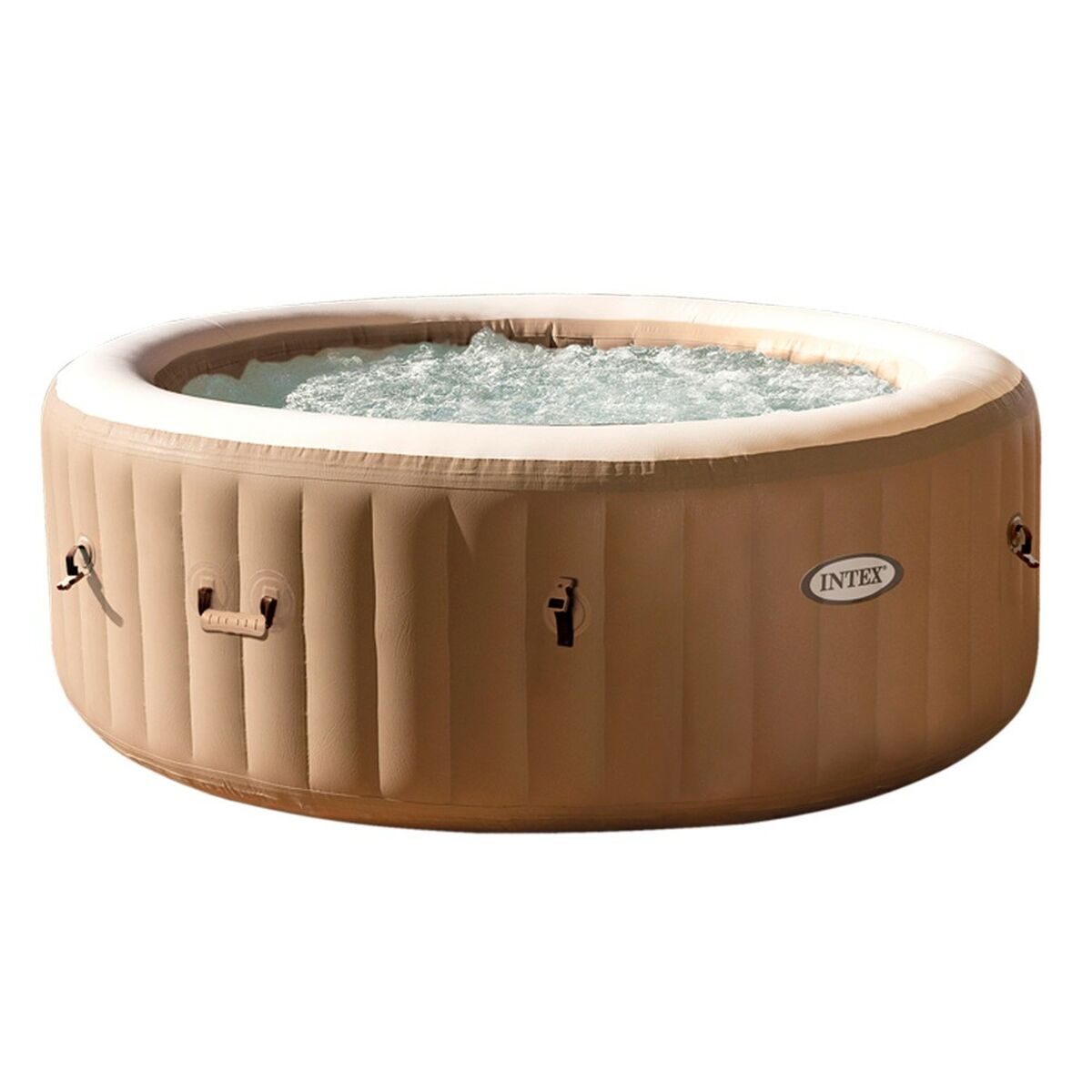 6941057418131 - Aufblasbares Spa 196 x 71 x 196 cm Braun 795 L