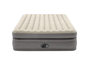 6941057422930 - 64164ND queen comfort elevated airbed Luftbett (l x b x h) 203 x 152 x 51 cm Beige Braun - Intex