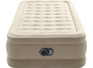 6941057422985 - Luftbett INTEX DuraBeam UltraPlush Luftbetten Gr B H L 152 cm x 46 cm x 203 cm beige Luftbetten