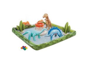 6941057425665 - INTEX 56132NP - Playcenter - Jurassic Adventure (201x201x36cm) Planschbecken Dinosaurier