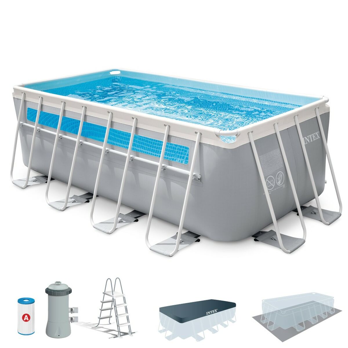 6941057426372 - Schwimmbad Abnehmbar 400 x 122 x 200 cm 6941057426372 - Schwimmbad Abnehmbar 400 x 122 x 200 cm