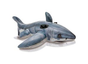 6941057455259 - Reittier great white shark ride-on grau 173 x 107 cm - Intex