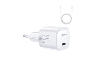 6941237126405 - JR-TCF02 USB-C PD 20W Wandladegerät + USB-C-Kabel – Mini-Fast-Charger