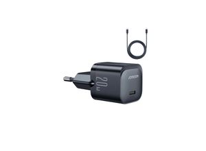 6941237126412 - JR-TCF02 USB-C PD 20W Wandladegerät + USB-C-Kabel – Mini-Fast-Charger