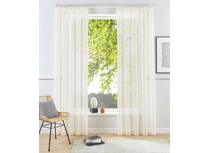 6941446605319 - my home Gardine »XANA mit Ösen Kräuselband oder Schlaufen« (1 St) Bestseller einfarbig 1 bzw 2 Schals pflegeleicht Schal 6941446605319 - my home Gardine »XANA mit Ösen Kräuselband oder Schlaufen« (1 St) Bestseller einfarbig 1 bzw 2 Schals pflegeleicht Schal