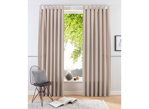 6941446627038 - my home Vorhang »Raja« (2 St) 2er-Set Bestseller einfarbig modern pflegeleichte Mikrofaser