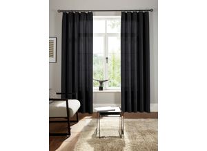 6941446629919 - Vorhang »Lagan« (2 St) 2-er Set gewebt Microfaser versch Grössen einfarbig Bestseller 6941446629919 - Vorhang »Lagan« (2 St) 2-er Set gewebt Microfaser versch Grössen einfarbig Bestseller