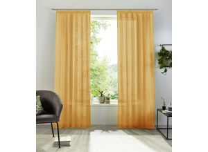 6941446630748 - my home Gardine »XANA mit Ösen Kräuselband oder Schlaufen« (1 St) Bestseller einfarbig 1 bzw 2 Schals pflegeleicht Schal 6941446630748 - my home Gardine »XANA mit Ösen Kräuselband oder Schlaufen« (1 St) Bestseller einfarbig 1 bzw 2 Schals pflegeleicht Schal
