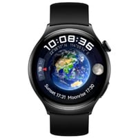 6941487291847 - HUAWEI Watch 4 Active LTE 46mm Smartwatch Edelstahl Gehäuse Fluoroelastomer Armband Schwarz