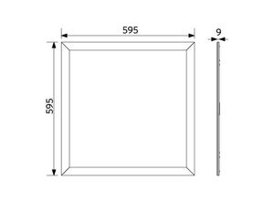 6941497735270 - Opple Lighting - Opple Led-Einbaupaneel 34W 4000K IP54 60x60 cm 542004074600