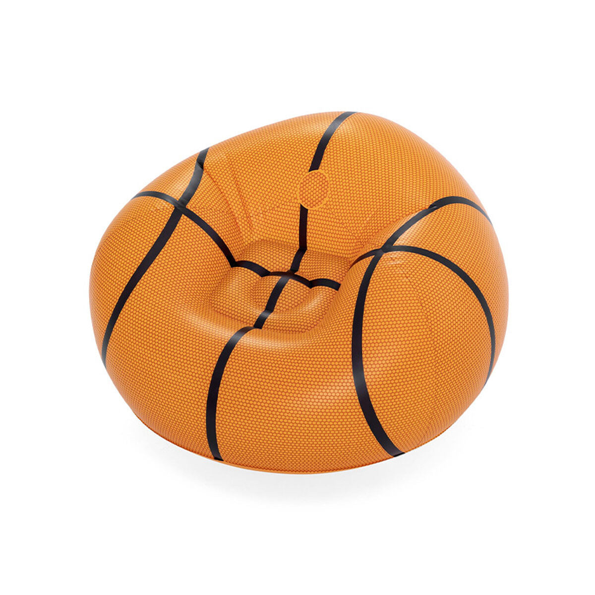 6941607306185 - Riesiger aufblasbarer Basketball-Sessel 114x112x66 cm +6 Jahre Innen- und Garten 75103