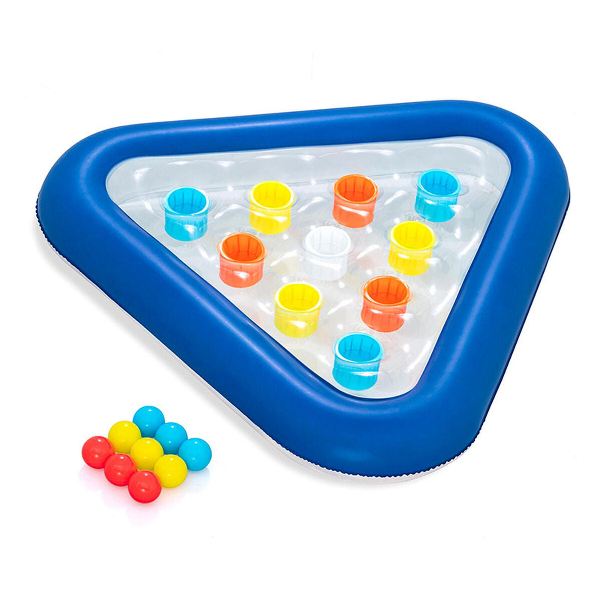 6941607325988 - Schwimmendes Dreieck aufblasbares Spiel mit Bällen 105x97 cm +3 Jahre Pool 52560 6941607325988 - Schwimmendes Dreieck aufblasbares Spiel mit Bällen 105x97 cm +3 Jahre Pool 52560