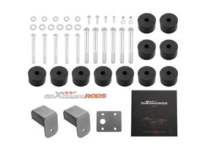 6941689849082 - Maxpeedingrods - 125in Lift Kit Body Pucks & Brackets for Jeep Wrangler tj 97-2006