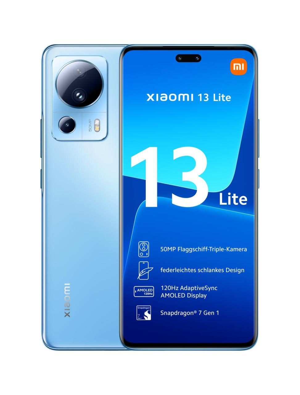 6941812705988 - 13 Lite 5G 8 128GB Dual-SIM Smartphone blue EU