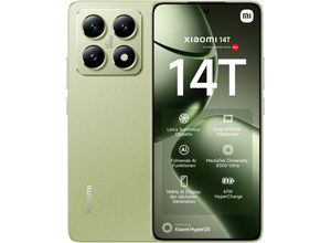 6941812711866 - XIAOMI Smartphone 14T 256GB Mobiltelefone Gr 256 GB grün (lemon green)