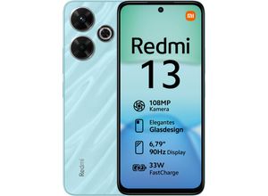 6941812779750 - XIAOMI Smartphone Redmi 13 6 +128 GB Mobiltelefone blau (ocean blue) Smartphone Android