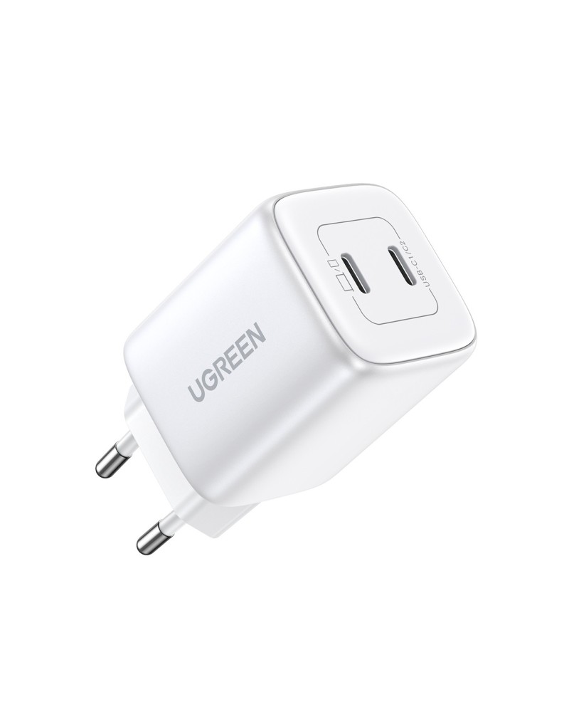 6941876213276 - 15327 Nexode 45W Dual USB-C PD Charger (25W+20W) white 15327 6941876213276