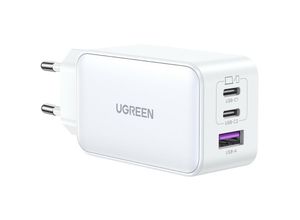 6941876213344 - CD244 65W usb-a   2x usb-c GaN-Schnellladegerät - Weiß - Ugreen