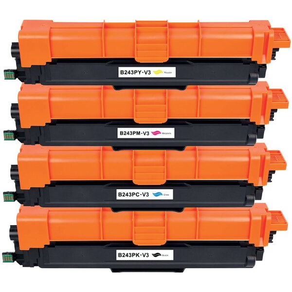 6941881218921 - New Build Toner Multipack ersetzt Brother TN-243CMYK ca 4 x 1000 Seiten BK C M Y 6941881218921 Büroring