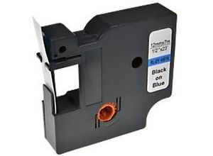 6941881235256 -  Schriftband 45016 S0720560 12mm x 7m schwarz blau nein kompatibel zu D1 45016   S0720560 6941881235256 without brand