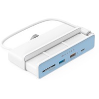 6941921148003 - HyperDrive 6-in-1 USB-C Hub - Dockingstation - USB-C - HDMI - für Apple iMac (Anfang 2021) (HD34A8)