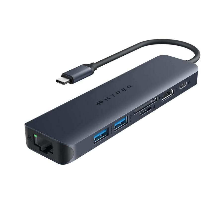 6941921149055 - USB-C® Mini-Dockingstation HyperDrive EcoSmart Gen2 Hub Passend für Marke Universal USB-C® Power Delivery