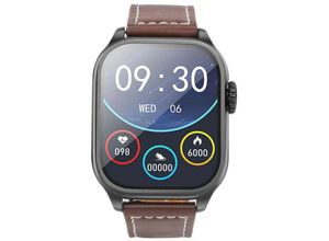 6942007604857 - Smartwatch Y17 Smarte Sportuhr Bluetooth Technologie 300 mAh Wasserdicht Gold - Hoco