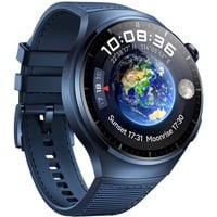 6942103103414 - Smartwatch HUAWEI Watch 4 Pro Space Edition 38 cm (15 Zoll) AMOLED-Display Smartwatches blau Fitness-Tracker eSIM und LTE SPo2 Sturzerkennung One Touch Health