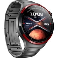 6942103116872 - Smartwatch HUAWEI Watch 4 Pro Space Edition 38 cm (15 Zoll) AMOLED-Display Smartwatches grau (titan) Fitness-Tracker eSIM und LTE SPo2 Sturzerkennung One Touch Health