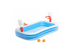 6942138914153 - 54122 Spaß Pool Basketball Swimmingpool Planschbecken 251x168x102cm - Bestway