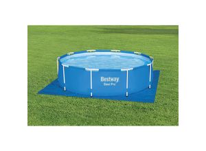 6942138918199 - 58001 Flowclear Bodenplane Quadratisch 335x335cm Bodenschutz Poolschutz - Bestway