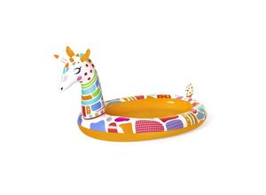 6942138968149 - Planschbecken Giraffe 266x157x127cm 220L Kinderpool mit Wassersprinkler - Bestway