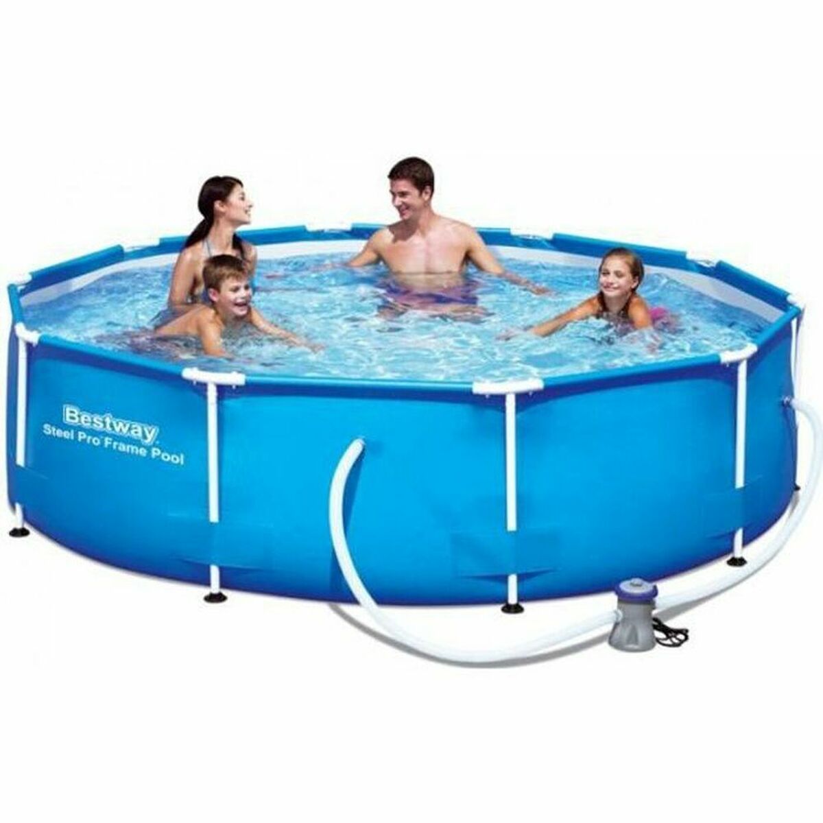 6942138972429 - Steifes Erwachsenenpool mit Filter 305x76 cm Garten 56679