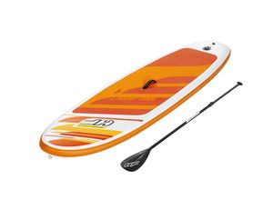 6942138977004 - Hydro-Force™ SUP Allround Board-Set Aqua Journey 274 x 76 x 12 cm mit Paddel orange weiß