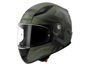 6942141741395 - Integralhelm FF353 Rapid II Thunder Birds Matt Militärgrün