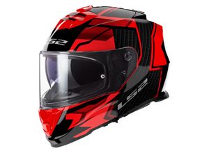 6942141748035 - Integralhelm FF800 Storm II Tracker Schwarz-Rot